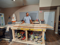 Woodworker Tonda Thompson perfected her craft during a summer of racial justice protest