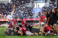 Rugby : victoire des All Blacks XV face à la Géorgie (31-13) au GGL Stadium à Montpellier