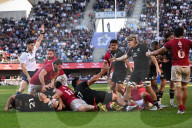 Rugby : victoire des All Blacks XV face à la Géorgie (31-13) au GGL Stadium à Montpellier