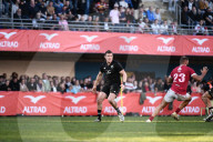 Rugby : victoire des All Blacks XV face à la Géorgie (31-13) au GGL Stadium à Montpellier