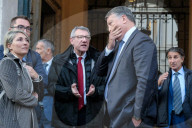 Roma, Palazzo Chigi, incontro del Governo con i sindacati per l&#x2019;esame della legge di bilancio di previsione dello Stato 2025 e bilancio pluriennale 2025-2027