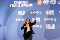Bologna - Il vicepremier
Salvini partecipa allÕincontro a sostegno della candidatura di E. Ugolini