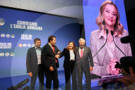 Bologna - Il vicepremier
Salvini partecipa allâ€™incontro a sostegno della candidatura di E. Ugolini