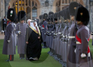 King Charles hosts King of Bahrain at Windsor Castle