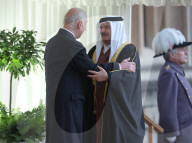 King Charles hosts King of Bahrain at Windsor Castle