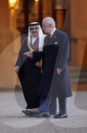 King Charles hosts King of Bahrain at Windsor Castle