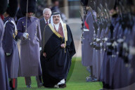King Charles hosts King of Bahrain at Windsor Castle