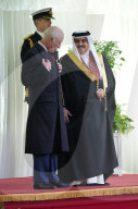 King Charles hosts King of Bahrain at Windsor Castle