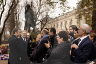 Prime Minister Keir Starmer attends Armistice Day in France