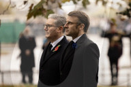 Prime Minister Keir Starmer attends Armistice Day in France