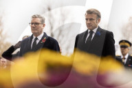 Prime Minister Keir Starmer attends Armistice Day in France