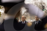 Prime Minister Keir Starmer attends Armistice Day in France