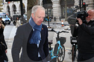 Post Office Chief Executive Nick Read arrives to give evidence at the Post Office Inquiry