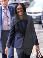 Conservative Party leader Kemi Badenoch arrives to give evidence at the Post Office Inquiry