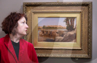 Leighton and Landscape: Impressions from Nature exhibition at Leighton House, London, UK.