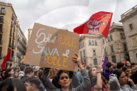 Student demonstration against the management of the DANA crisis