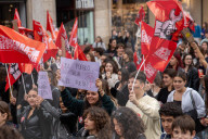 Student demonstration against the management of the DANA crisis