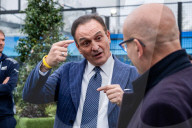 Torino, la visita del Presidente della Regione Piemonte Alberto Cirio presso il Fan Village Atp