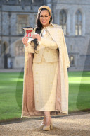 Rebecca Ferguson Investiture at Windsor Castle