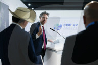 Energy Secretary Ed Miliband attends COP29