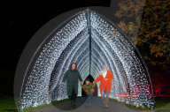 Christmas at Kew Gardens, London, UK.