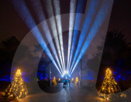 Christmas at Kew Gardens, London, UK.