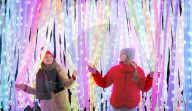Christmas at Kew Gardens, London, UK.