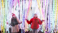 Christmas at Kew Gardens, London, UK.