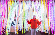 Christmas at Kew Gardens, London, UK.