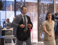 Pete Hegseth arrives at Trump Tower