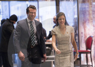 Pete Hegseth arrives at Trump Tower