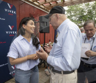Presidential candidate Vivek Ramaswwamy stumps in New Hampshire