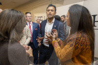 Vivek Ramaswamy campaigns in New Hampshire