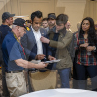 Vivek Ramaswamy campaigns in New Hampshire