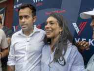 Presidential candidate Vivek Ramaswwamy stumps in New Hampshire