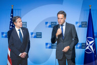 Blinken at NATO HQ for meetings to shore up continued support for Ukraine