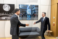 Blinken at NATO HQ for meetings to shore up continued support for Ukraine