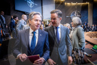 Blinken at NATO HQ for meetings to shore up continued support for Ukraine