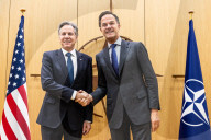 Blinken at NATO HQ for meetings to shore up continued support for Ukraine