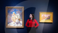 The private collection of influential art dealers Mary and Alan Hobart at Christie's, London, UK