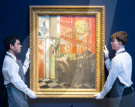 The private collection of influential art dealers Mary and Alan Hobart at Christie's, London, UK