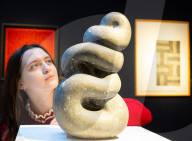 The private collection of influential art dealers Mary and Alan Hobart at Christie's, London, UK