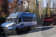Torino, forze dellâ€™ordine presidiano gli esterni della sede torinese della Leonardo in Corso Francia