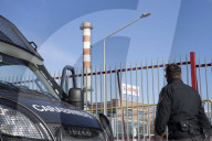 Torino, forze dellâ€™ordine presidiano gli esterni della sede torinese della Leonardo in Corso Francia