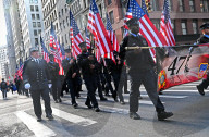 Veterans Day parade in NY