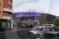 Le Stade de France et ses abords sont sous haute surveillance, avec un dispositif très renforcé à quelques heures du match entre l'équipe de France et d'Israel en Ligue des nations