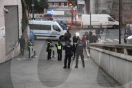 Le Stade de France et ses abords sont sous haute surveillance, avec un dispositif très renforcé à quelques heures du match entre l'équipe de France et d'Israel en Ligue des nations
