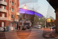Le Stade de France et ses abords sont sous haute surveillance, avec un dispositif très renforcé à quelques heures du match entre l'équipe de France et d'Israel en Ligue des nations
