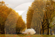 Special Military celebrations in London to mark the 76th birthday of His Majesty The King, Green Park, London, UK.