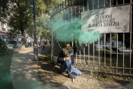 Milano, manifestazione studentesca No Meloni Day